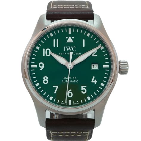 IWC mark xx green dial